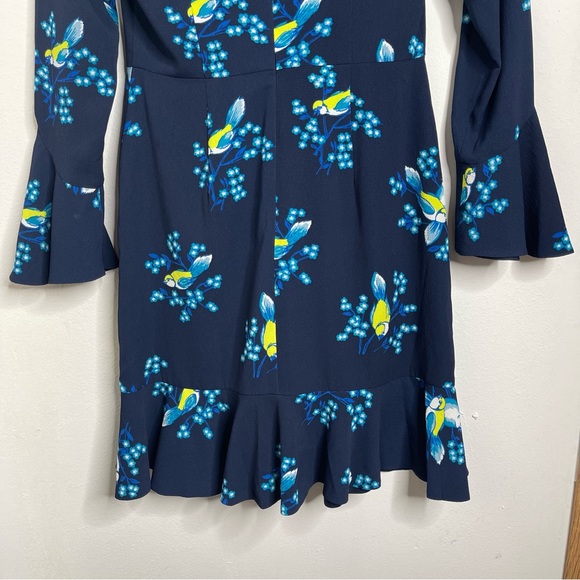 Draper James Blue Magnolia Mockingbird Bell Sleeve
Ruffle A-Line Dress Size 4 - Picture 12 of 16
